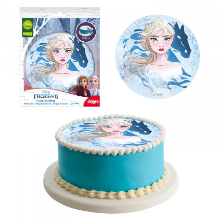 Disque A Gateau En Sucre 16 Cm Reine Des Neiges Disque A Gateau En Sucre 16 Cm Reine Des Neiges