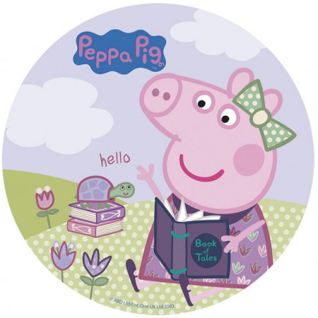 Disque A Gateauen Azyme Peppa Pig Pour Confectionner Un Gouter D Anniversaire Hors Du Commun