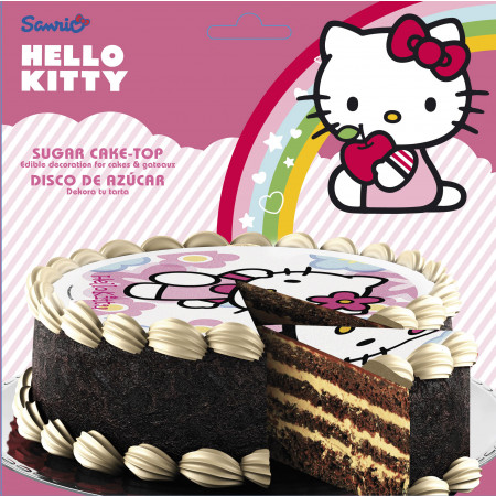 Disque A Gateau A L Effigie De Hello Kitty Pour Un Anniversaire Girly A Petit Prix Disque A Gateau A L Effigie De Hello Kitty Pour Un Anniversaire Girly A Petit Prix