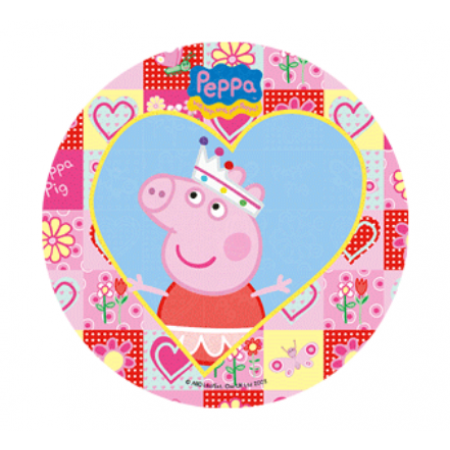Disque Gateau En Sucre Peppa Pig