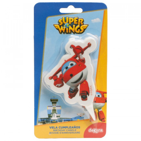 Bougie Anniversaire Super Wings Jett