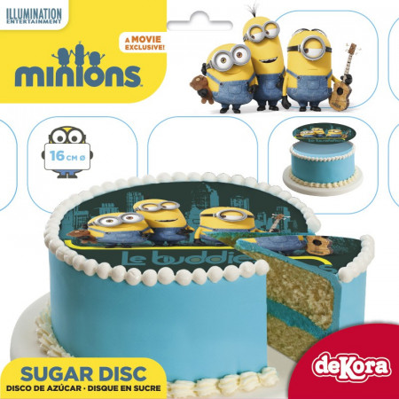 Decoration Gateau Minions En Sucre