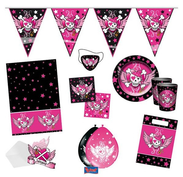 Anniversaire Pirate Fille Deco Fete Enfant A Prix Choc
