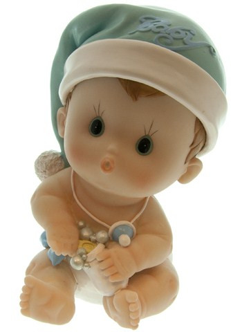 Tirelire Bebe Bulle Bleu Bapteme A Prix Extra