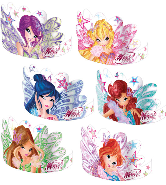 6 Diademes Winx