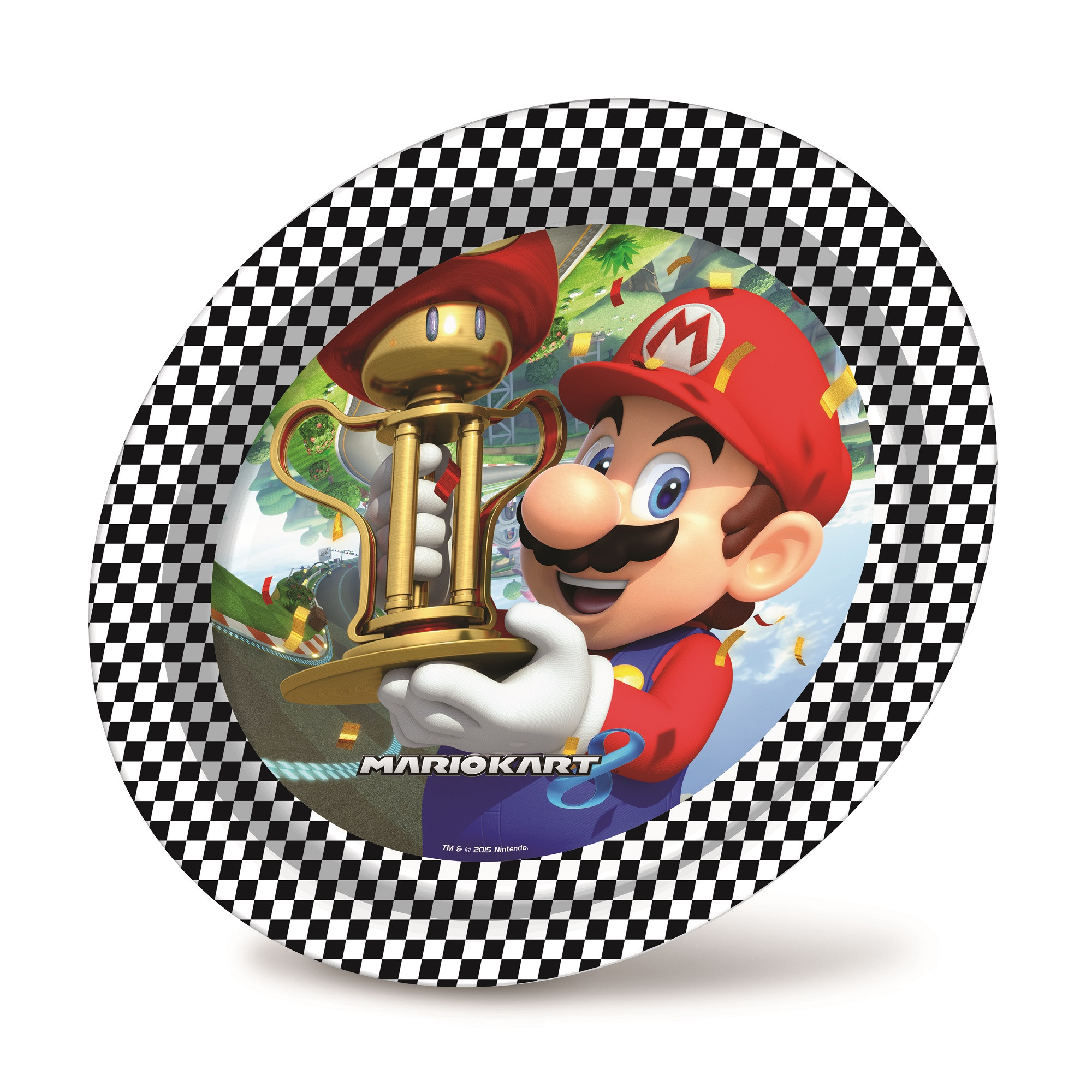 8 Assiettes Mario Kart 8 Assiettes Mario Kart