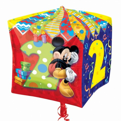 Ballon Helium Cube Mickey Age 2 Ans De Dimensions 38 X 38 Cm A Prix Feerique Ballon Helium Cube Mickey Age 2 Ans De Dimensions 38 X 38 Cm A Prix Feerique