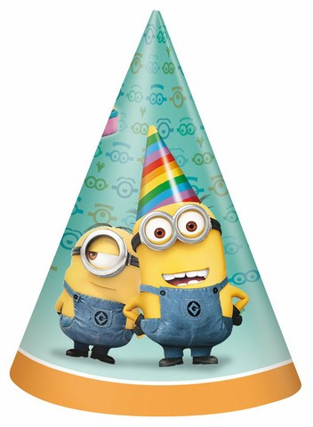 Lot De Chapeau Anniversaire Minions A Prix Jamais Vu Gouter Moi Moche Et Mechant A Prix Sacrifie