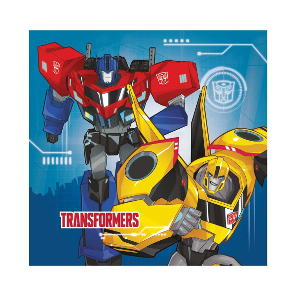 Serviettes Transformers 33 Cm