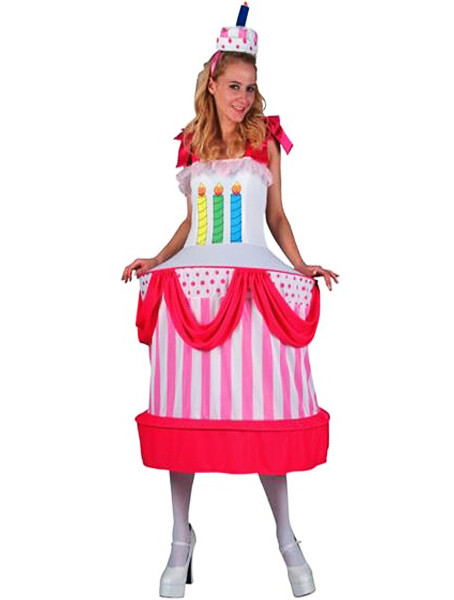 Deguisement Femme Gateau D Anniversaire Taille L