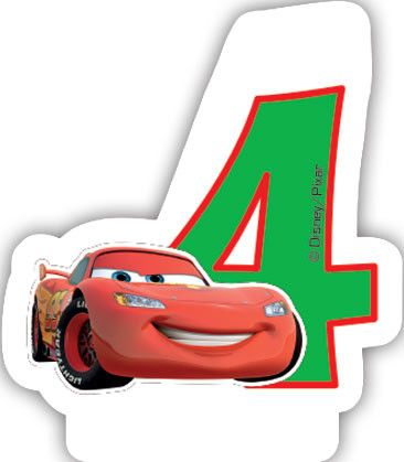 Bougie Cars 4 Ans Bougies Gateau Cars Bougie Cars 4 Ans Bougies Gateau Cars