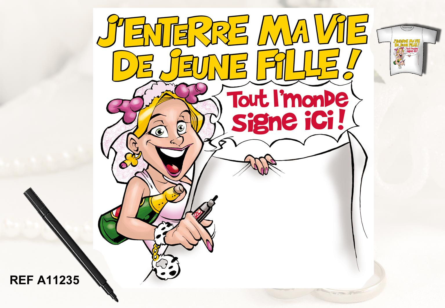 Télécharger gratuitement Images T Shirt Humoristique A Dedicacer Enterrement De Vie De Jeune Fille actualisé par