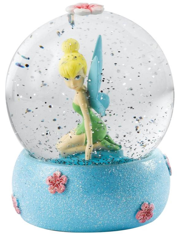 Figurine De Collection Fee Clochette Boule A Neige