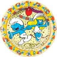 8 Assiettes En Carton Les Schtroumpfs 23 Cm 8 Assiettes En Carton Les Schtroumpfs 23 Cm