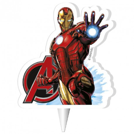 Bougie D Anniversaire Iron Man Bougie D Anniversaire Iron Man