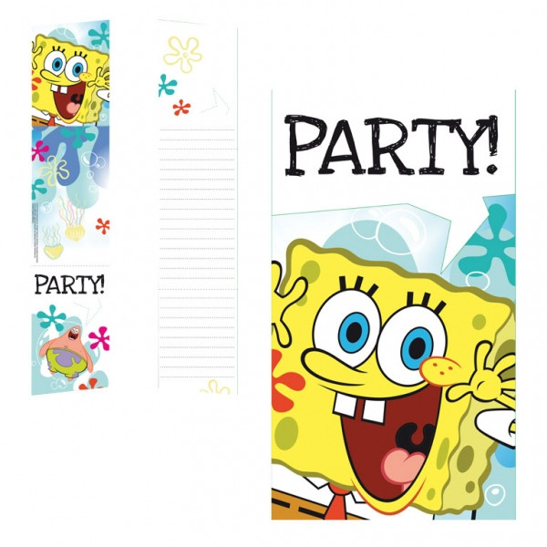 6 Cartes Anniversaire Bob L Eponge A Prix Fou 6 Cartes Anniversaire Bob L Eponge A Prix Fou