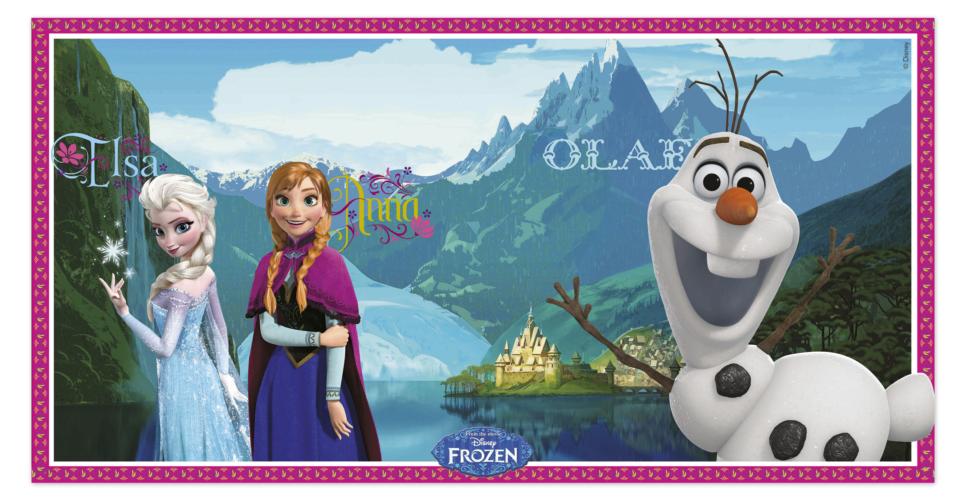 Decoration Murale Reine Des Neiges Pour Une Deco D Anniversaire Reussie