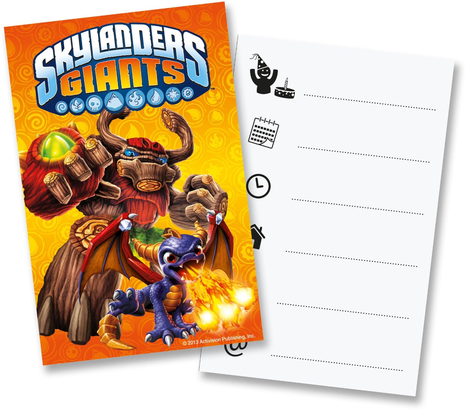 Cartes D Invitation Skylanders A Prix Discount Cartes D Invitation Skylanders A Prix Discount