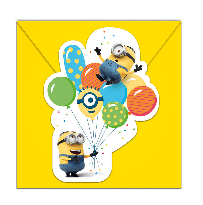 Carte Invitation Minions Party A Petit Prix Carte Invitation Minions Party A Petit Prix