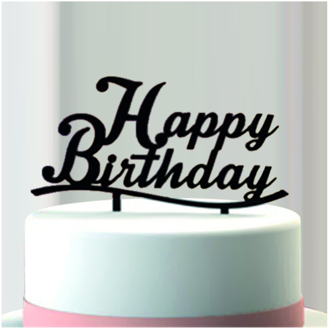 Decoration Gateau Happy Birthday