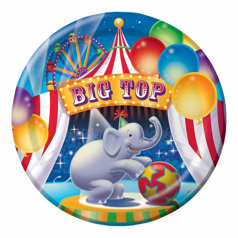 Anniversaire Cirque Big Top Decoration De Fete A Petits Prix