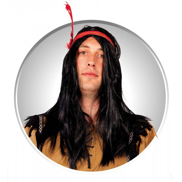 perruque indien homme