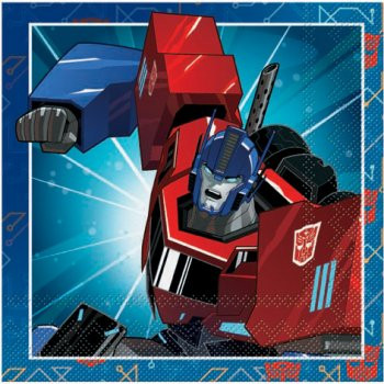 Serviettes En Papier Transformers 33 Cm