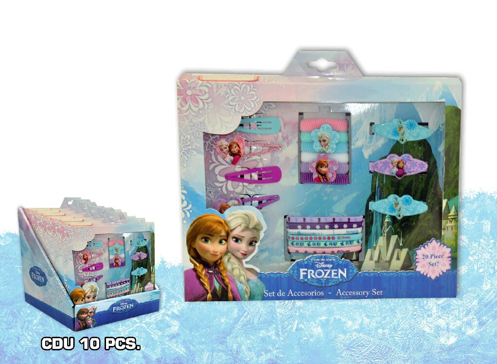 Set Accessoires Coiffure La Reine Des Neiges Set Accessoires Coiffure La Reine Des Neiges