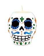 Bougie Dia de los Muertos homme