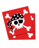 serviettes pirate