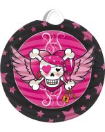 Lampion 22 cm - Pirate fille