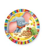 10 assiettes Colourfull Dumbo