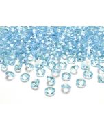 Diamant rond bleu turquoise