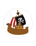 25 nominettes bateau pirate