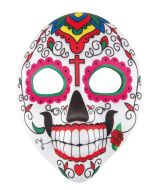 Masque adulte tissu - Day of the Dead - homme