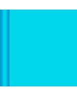 Nappe en rouleau papier damassé 6 x 1.18 m turquoise "Gappy"