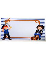 Lot de 12 sets de table pirate