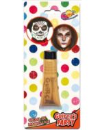 tube maquillage crème or 
