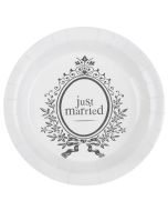 Assiette Jetable Just Married