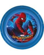 Assiette en plastique spiderman à prix discount