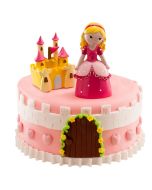 2 Figurines Princesse et son château