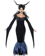 Costume femme Lady Raven luxe - Taille XL