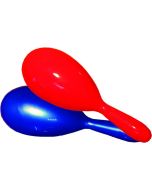 Maracas bleues et rouges