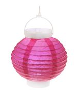 Lampion lumineux - fuchsia