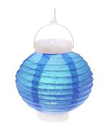 Lampion lumineux - turquoise