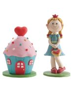 Figurine Princesse Clay et sa maison