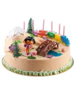 décor gateau Dora