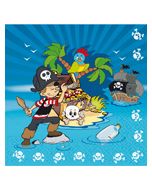 20 serviettes Pirates