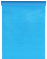 Chemin de table brillant mat turquoise - 30 cm x 5 m