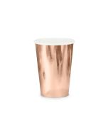 6 x Gobelet Rose Gold